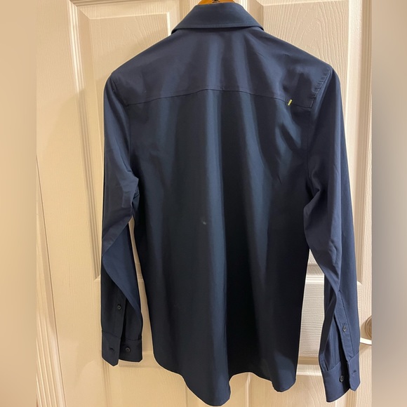 Kenneth Cole Navy long sleeve shirt - Picture 2 of 7